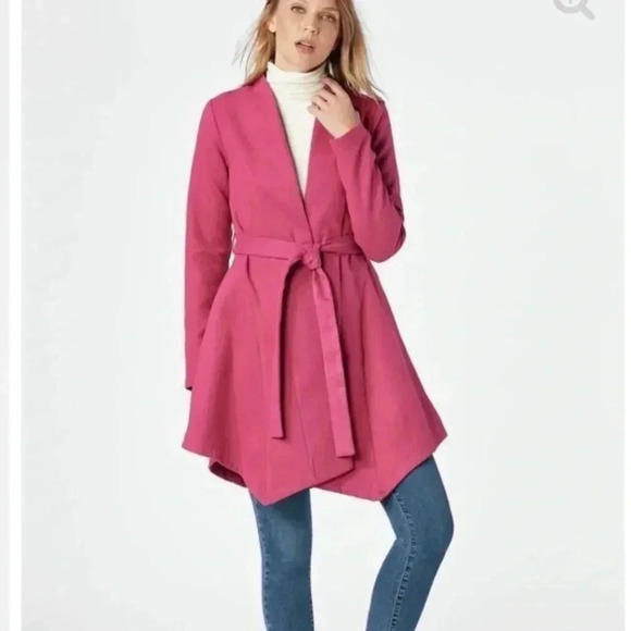 JF Asymmetrical Tie Coat - Picture 5 of 12